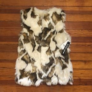 Design Lab Lord and Taylor - Women’s Faux Fur Vest